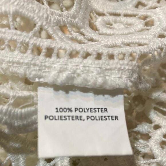 Anthropologie Lacework Shell Sleeveless Lace Top by Deletta Size S - Picture 7 of 8